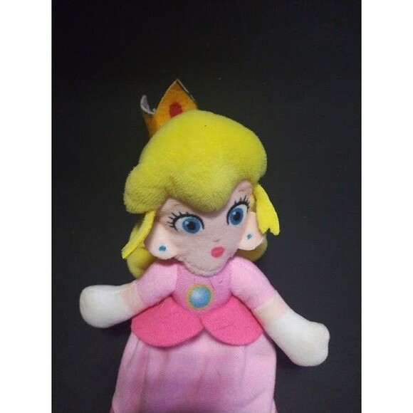 Nintendo Super Mario Princess Peach Stuffed Animal Anime Plush - Picture 5 of 11